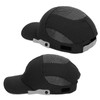 Bump Hat Baseball Hardhat Peaked Breathable Protective Adjustable for Sports