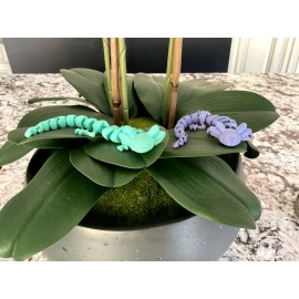 Animal Cute 3D Printed Axolotl – Custom Colors – Kawaii Animal Gift – Backpack