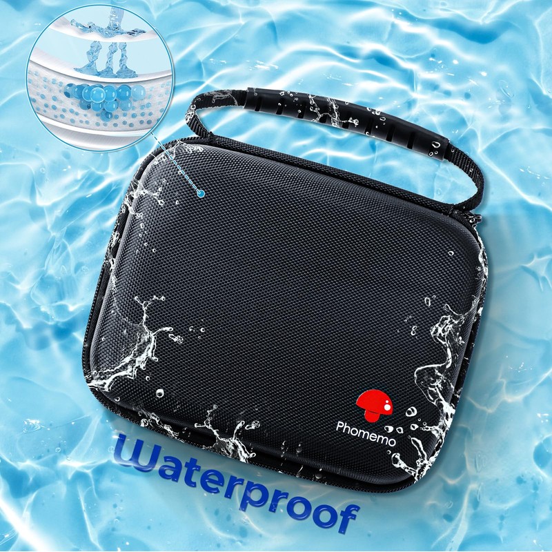 Phomemo M220 Label Printer Storage Box, Portable Bag Compatible M220