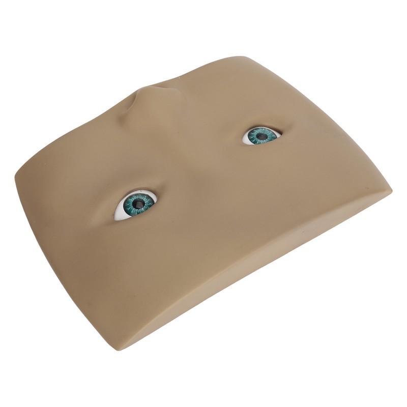 Makeup Practice Face Board 3D Realistic Eye Painting Practice Plastic