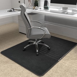 Heavy Duty Office Chair Mat for Carpet and Hardwood Floor Bohemian Desk Chair Mat Rug 36'' x 48'' Jacquard Woven Surface Floor mats