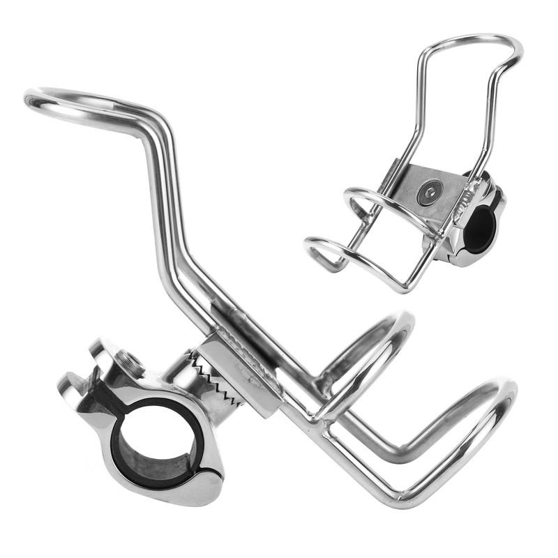 Fishing Rod Rack Holder Pole Bracket Support Base Stainless Steel