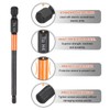HARFINGTON 5pcs H4 Hex Head Drill Bit Wrench 4mm Metric