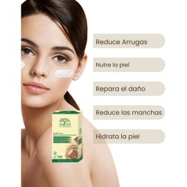 Crema De Thanaka. Elimina Manchas. Presentación 6 Sobres