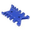 Dovetail Jig Tenon Caliper Aluminum Metric Imperial Scale Card Measuring