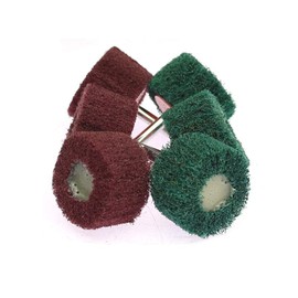 POWERTOOL Green Polishing Wheel, SENRISE Polishing Grinding Buffing Wheel Without Emery Cloth (60mm x 40 x 6mm, 1Pcs)