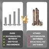 wugongshan 550 Pcs Screws Bolts and Nuts Assortment Kit, Metric