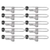 10PCS Lever Action Grid Clamp Multifunctional Stainless Steel Rust Proof