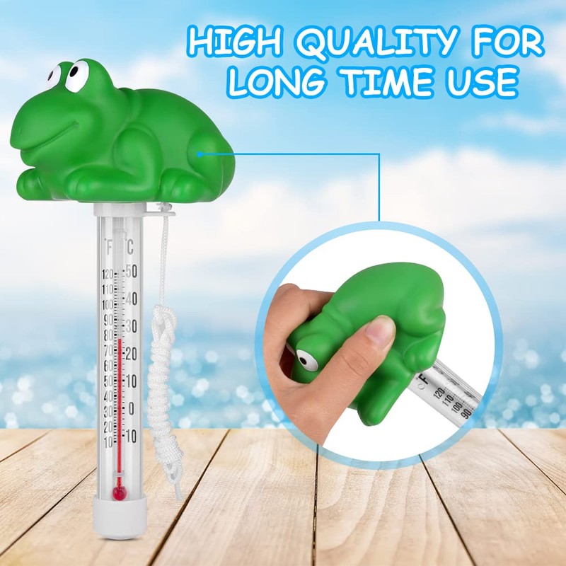 OFFCUP Floating Pool Thermometer, Floating Water Thermometer, Water Temperature Thermometer