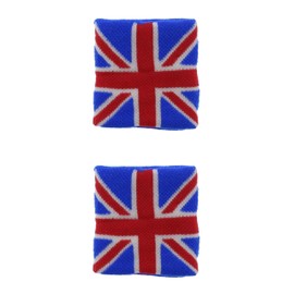 Zac's Alter Ego Pair of Flag Sweatbands/Wristbands