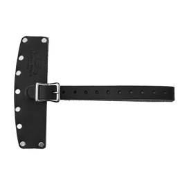 Helko Werk - Funda de piel para hachas y hachas (grande), funda de piel auténtica para hachas y hachas y cubierta de hacha (negro, grande)