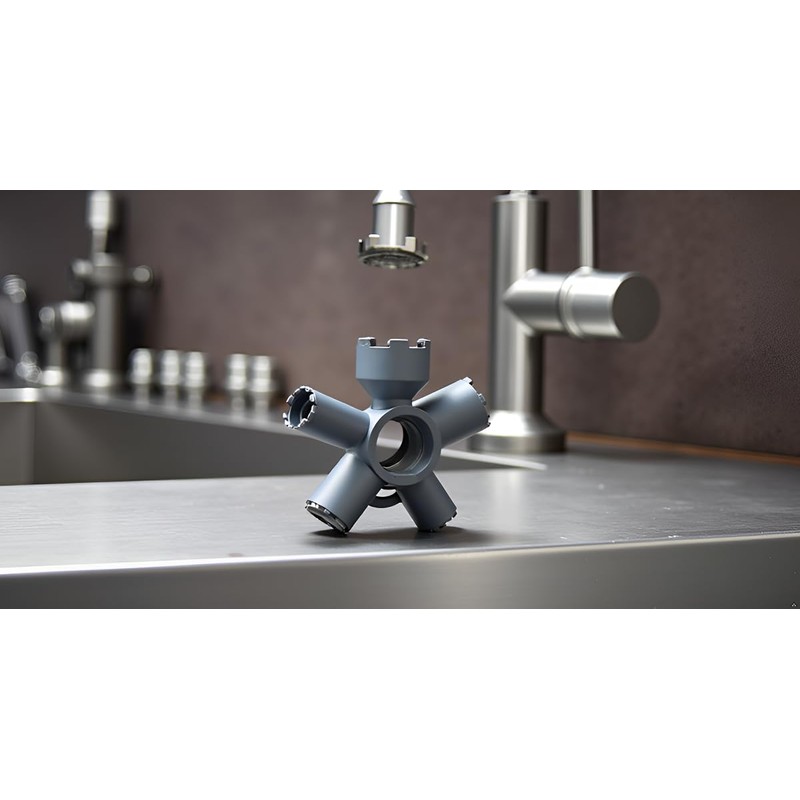 Zfegto 10-in-1 Aerator Removal Tool for Delta Faucet, Heavy-duty Aerato