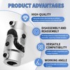 RABROPAR 13/16" 36 Spline X 3/4" DD Single Steering Shaft