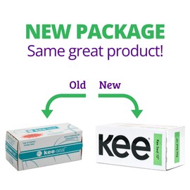 KEE-SEAL Disposable Pastry Bags, Piping Bag with Grip Tight Outer Surface, Smooth-Flow Interior, Easy Tear Perforation, Convenient Dispenser Box, 12-Inch, Clear