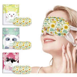 9 Pcs Self Heated Eye Mask, Disposable Soothing Steam Eyes, Moisturizing Heat Eye Mask, Warm and Comfy for Relaxation, Dry Eyes