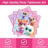 Super Kitties Birthday Party Tableware Set for 10 People -