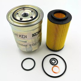 Kohler Genuine Kohler Kit Diesel Fuel filter ED0021753180-S & Oil Fiter ED0021750010-S