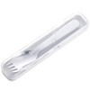 Takamura Metal 004645 Lunch Spoon with Case, Straight, White