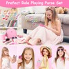 Little Girls Play Purse and Pretend Makeup Kit- 49PCS My