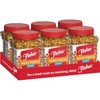 Fisher Snack Honey Roasted Peanuts, 36 Ounces (Pack of 6),