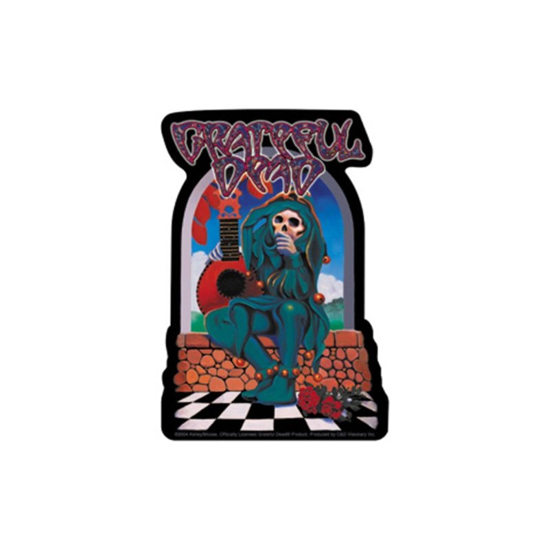 Licenses Products Grateful Dead Jester Sticker