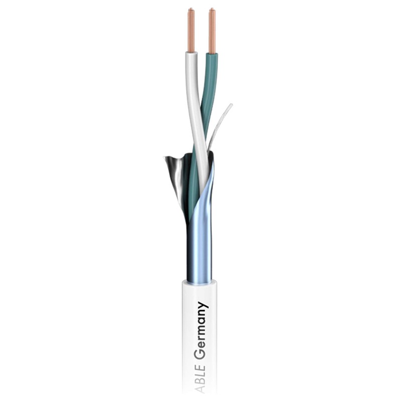 Summer Cable 200-0400 Audio Cable 2 x 0.22mm² White Sold