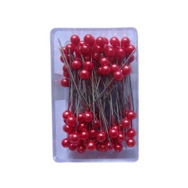 Gusset Needles, Cute, Heat Resistant, Patchwork, Sewing Supplies, Crafts, Handmade, Quilting, Waiting Needles, Pack of 100, Red