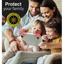 Generic EMF Stickers Blocker Neutralize Shield Protection for Cell Phones cased and Electronic Devices WiFi 5G Tablets Laptops Computers TV Monitors (6 Pcs Multi Colour)