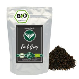 Azafran Organic Earl Grey Black Tea - Darjeeling Black Tea with Bergamot Oil Loose 500g