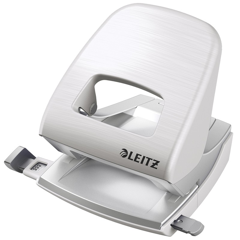 Leitz 50060004 Hole Punch and Leitz 55620069 Stapler Nexxt Style