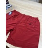 Nautica Mens 8" Deck Trunk Swim TR7402 Size 3XL Red