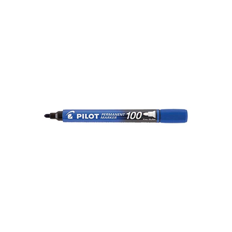 Pilot sca-100-l – Pack of 12 Permanent Markers, Conical Tip,