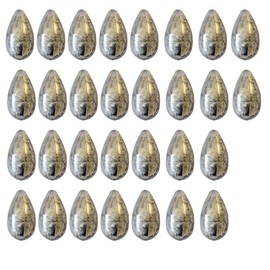 PRO FILSTAR Inline Ground Lead Fishing Set 30 x 15 g - Lead Fishing - Fishing Lead Set - Ground Fishing - Pear Lead - Lead Weight - Fishing Lead - Carp Fishing Weights - Lead Weights - Carp Lead -