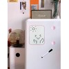 Magnetic Dry Erase Board for School Locker, 6" x 8",