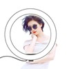 10 Inch 2400‑3000LM 12W LED Ring Light with Cell Phone