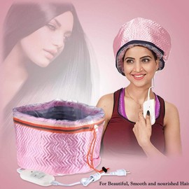 QERINKLE® Hair Care Thermal Head Hair Spa Cap Treatment with Beauty Steamer Nourishing Heating
