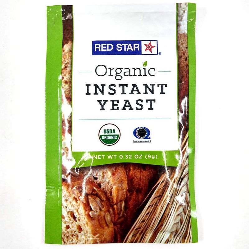 Lesaffre Red Star Organic Instant Yeast - 5 Packets
