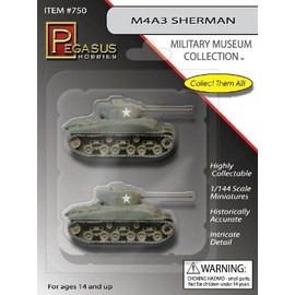 Pegasus Spiele 950750 1/144 M4A3 Sherman Model Kit