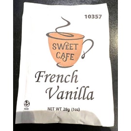 Sweet Cafe 100 Packets of Sweet Cafe French Vanilla Cappuccino Beverage Mix Free Ship