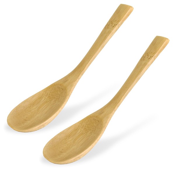Morikuru SG Wonder Zone MY03-05 Bamboo Astragalus Spoon, 6.5 inches