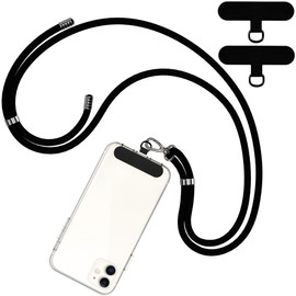 COCASES Smartphone Strap, Smartphone Shoulder, Mobile Strap, Maximum Length 26.4 inches (67 cm), Length Adjustable, Neck Hanging, Crossbody Hanging, Neck Strap, Lost Prevention, Fall Prevention,