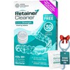 Weiss Naturals Retainer Cleaner Tablets, Invisalign Cleaner, Remove Stains, Odors