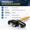 Car Steering Wheel Lock for Vehicle Security – Durable Anti-Theft