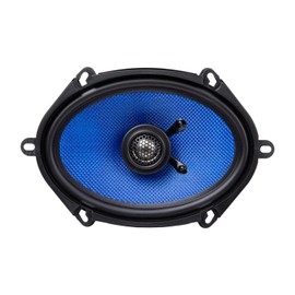 Hifonics Colossus Classic HCC5768CX 5x7/6x8 Inch Car Speakers - 2-Way Coaxial Design with Aluminum Dome Tweeters, 125W Peak Power & Butyl Rubber Surrounds
