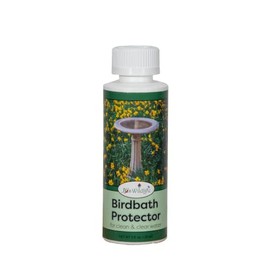 JCs Wildlife Birdbath Protector - Natural Enzyme Formula - Cleans Away Sludge and Scum from Bath (1, 4 oz. Bottle)