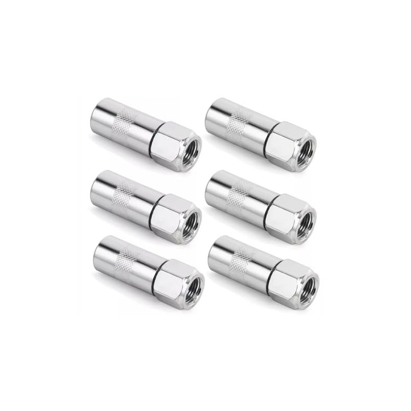 Heavy Duty 1/8 In. Npt Grease Gun Coupler Flat Nozzles