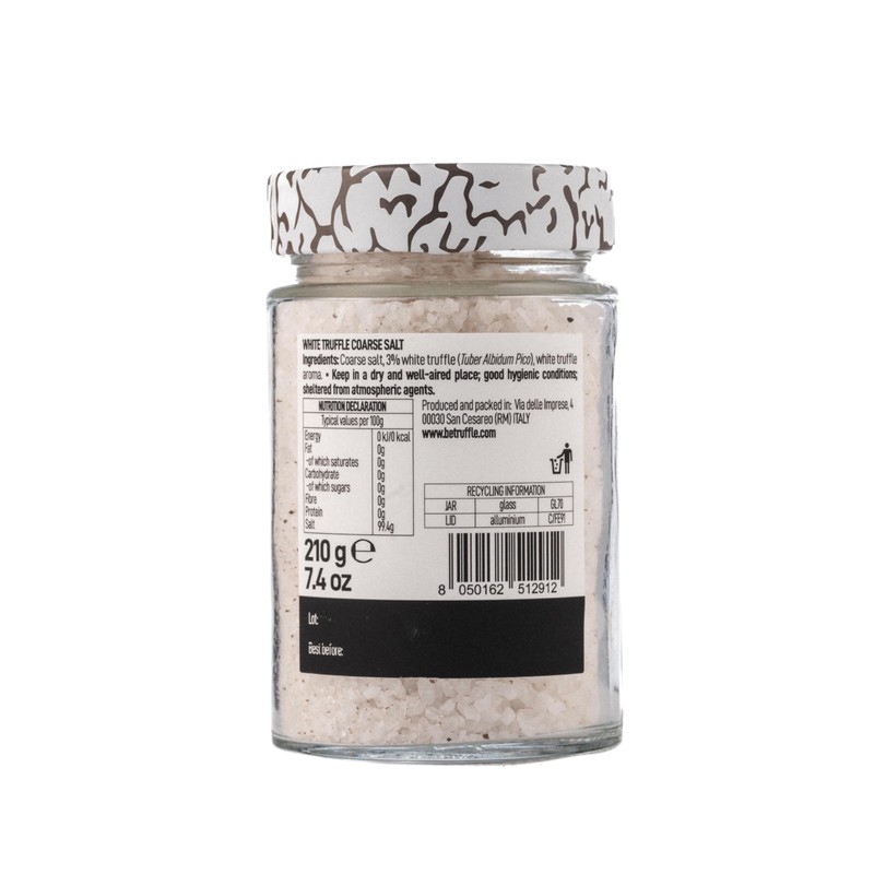 Be Truffle - White Truffle Coarse Salt 210g - 100%