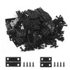 CVIUYO 60 Pieces Small Hinges for Crafts and Wooden Box,