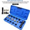 Spark Plug Repair Kit, 16Pcs Carbon Steel Spark Plug Tap