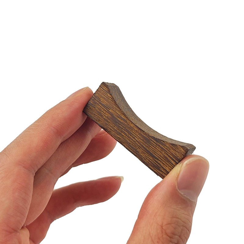 Zelerdo 24 Pieces Wooden Chopstick Holders Chopstick Rest for Home,